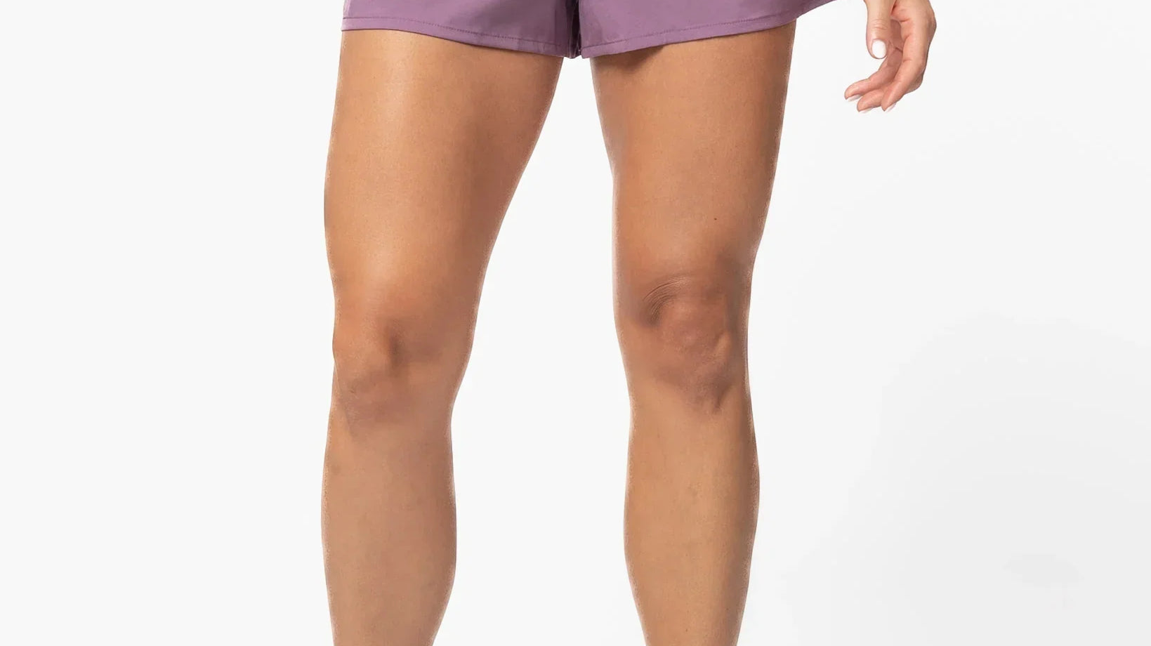 Knock Out Shorts (3") - Hazy Lilac