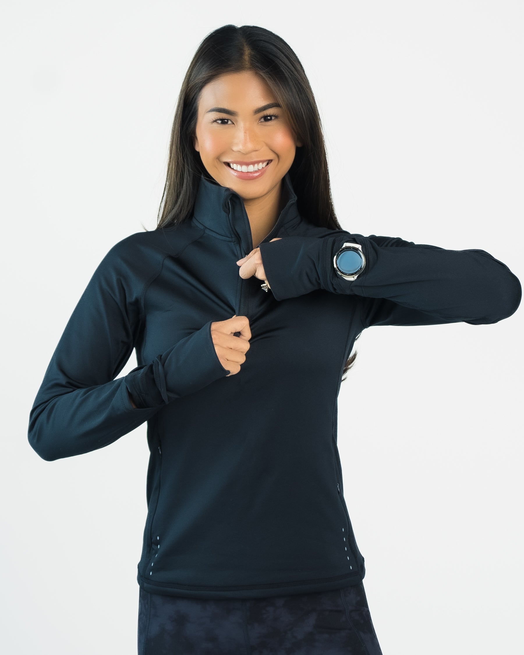 服/ファッション THERMAL GEAR thermal-quarter-zip-black-08.