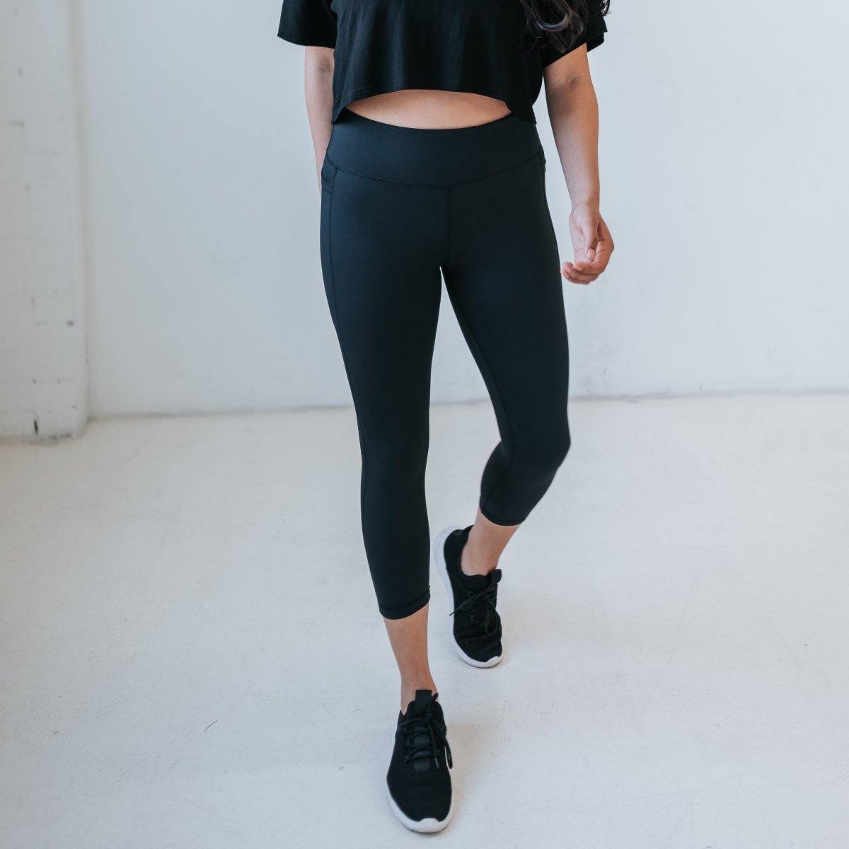 7/8 Capris - Black - Senita Athletics