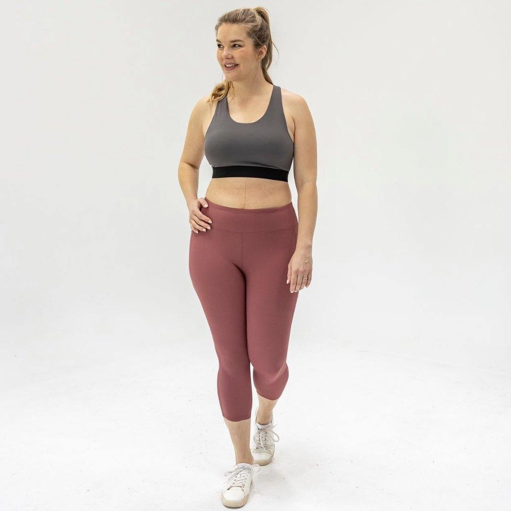 7/8 Capris - Marsala - Senita Athletics