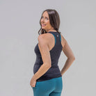 Bumpin' Maternity Tank - Black - Senita Athletics