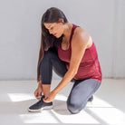 Bumpin' Maternity Tank - Mulberry - Senita Athletics