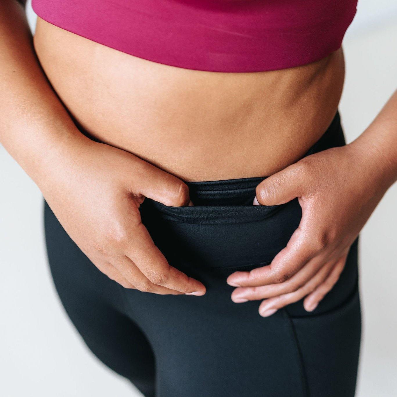 Denali Laser Cut Capris - Black - Senita Athletics