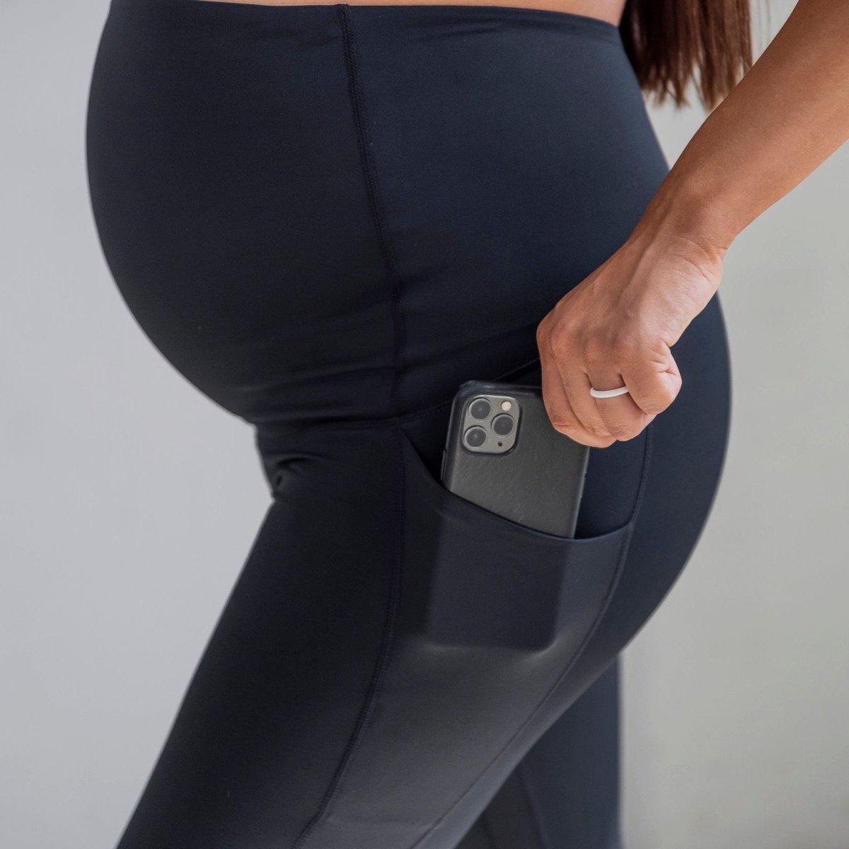 Lux Maternity Pants - Black - Senita Athletics