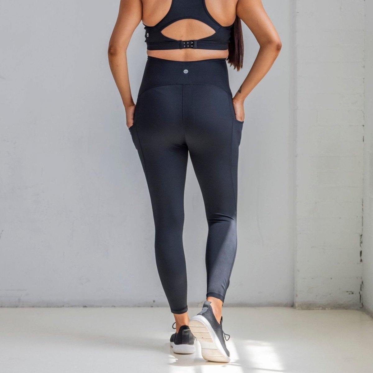 Lux Maternity Pants - Black - Senita Athletics