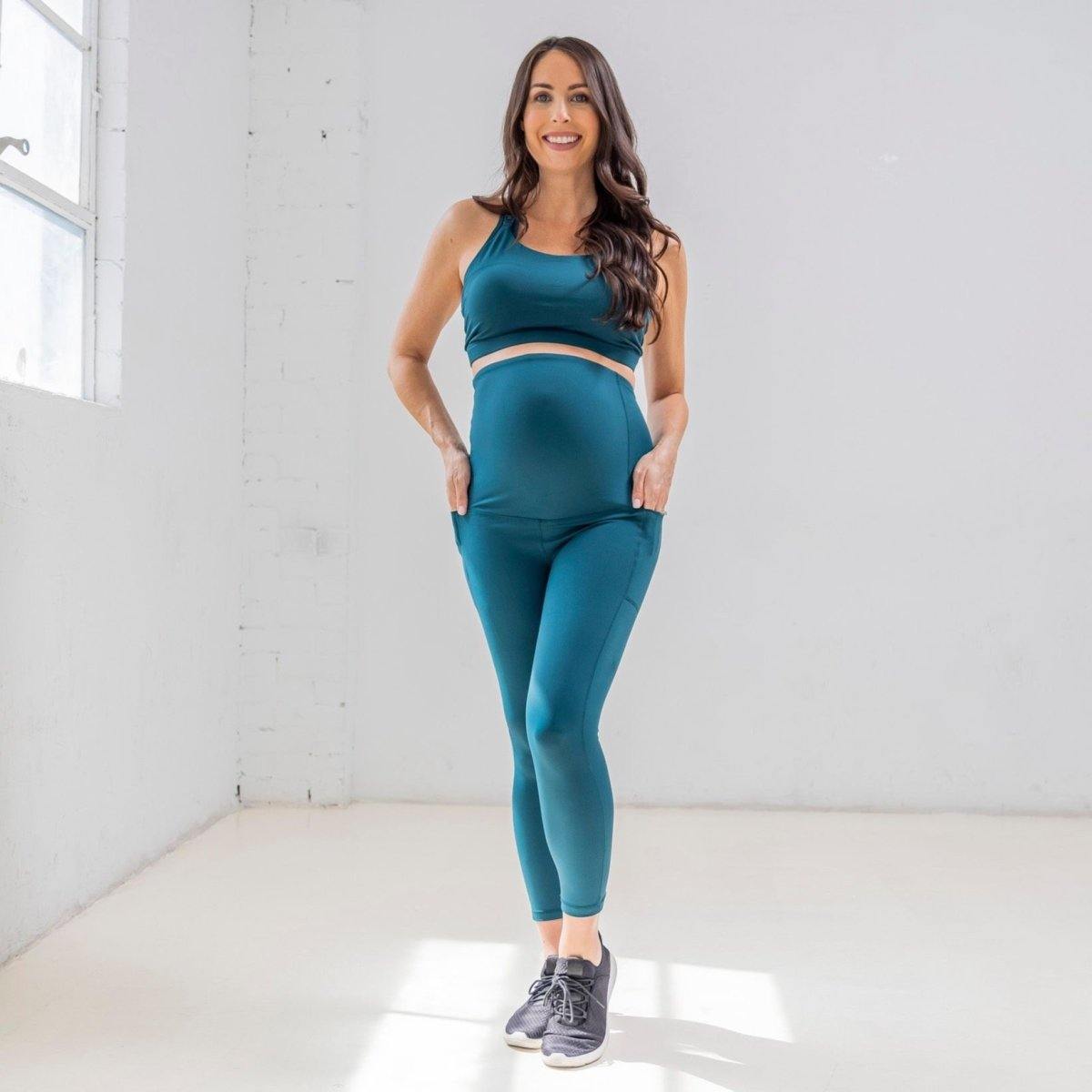 Mamacita Maternity Capris - Pacific - Senita Athletics