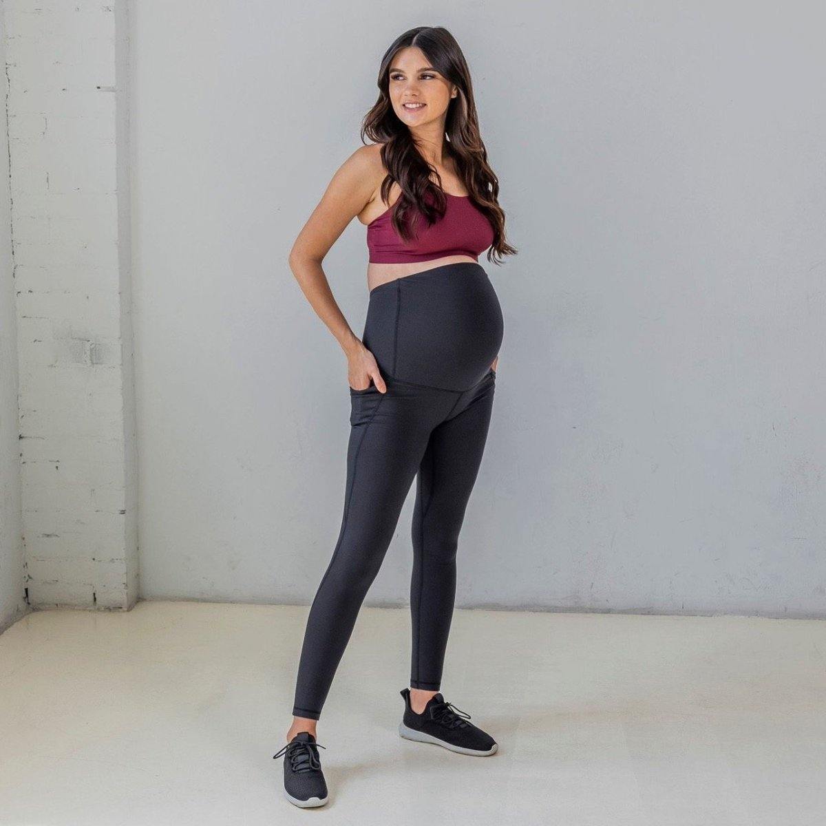 Maternity Skin Pants - Black - Senita Athletics