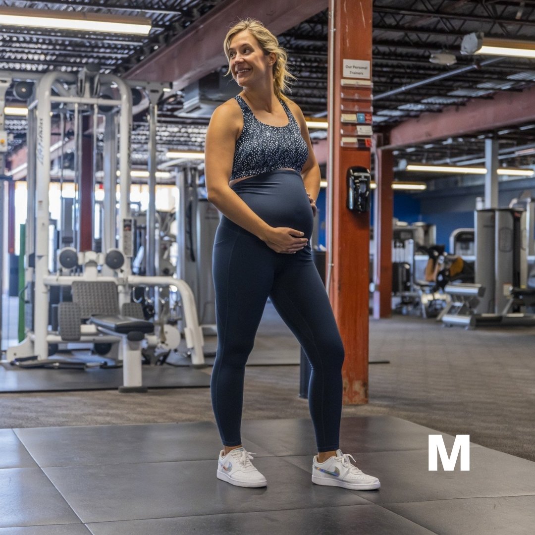 Maternity Skin Pants - Navy - Senita Athletics