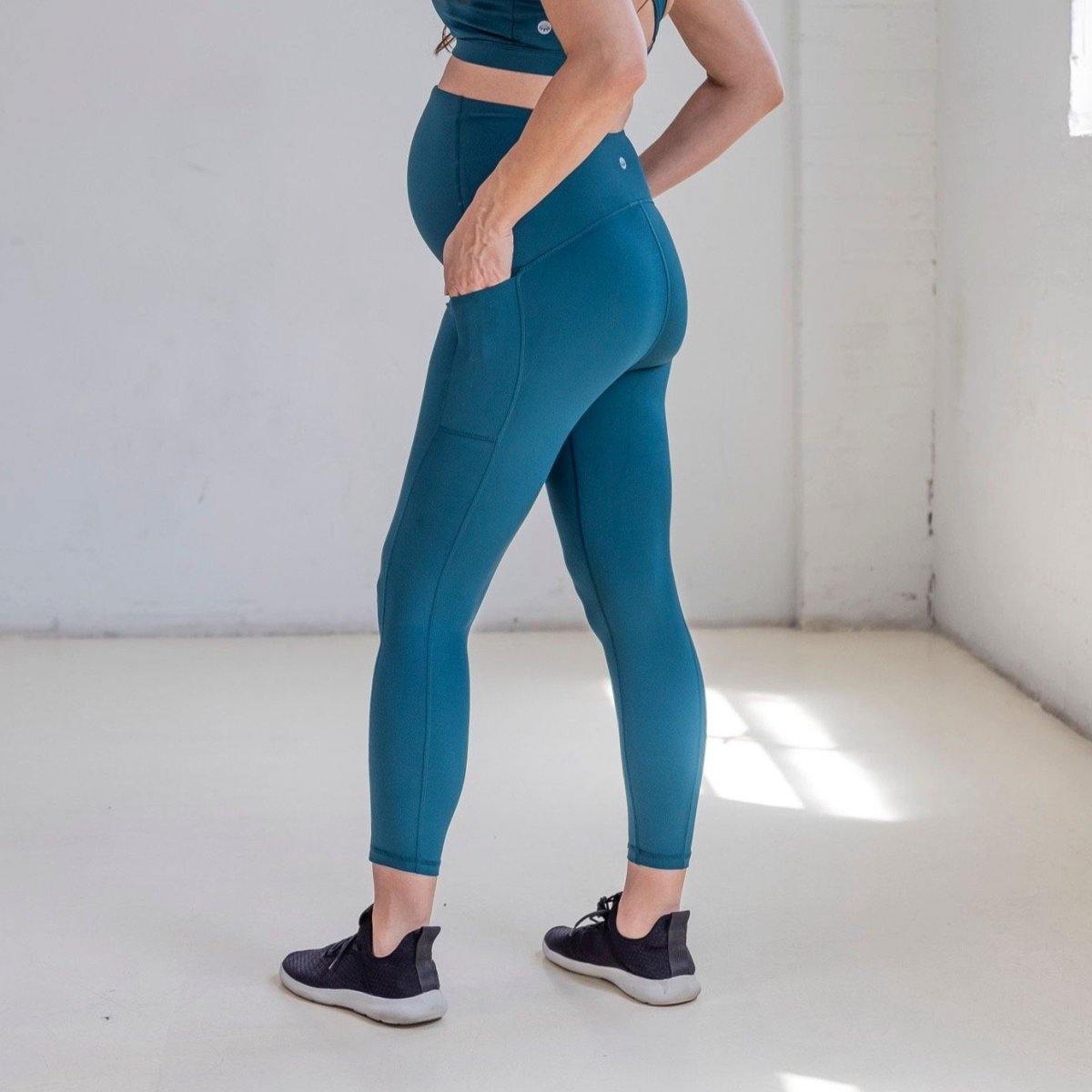Maternity Skin Pants - Pacific - Senita Athletics