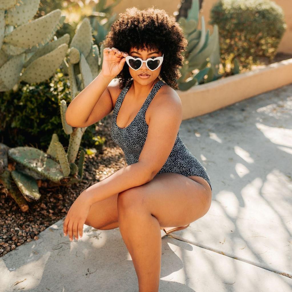 Queen Creek One Piece - Black Dot - Senita Athletics