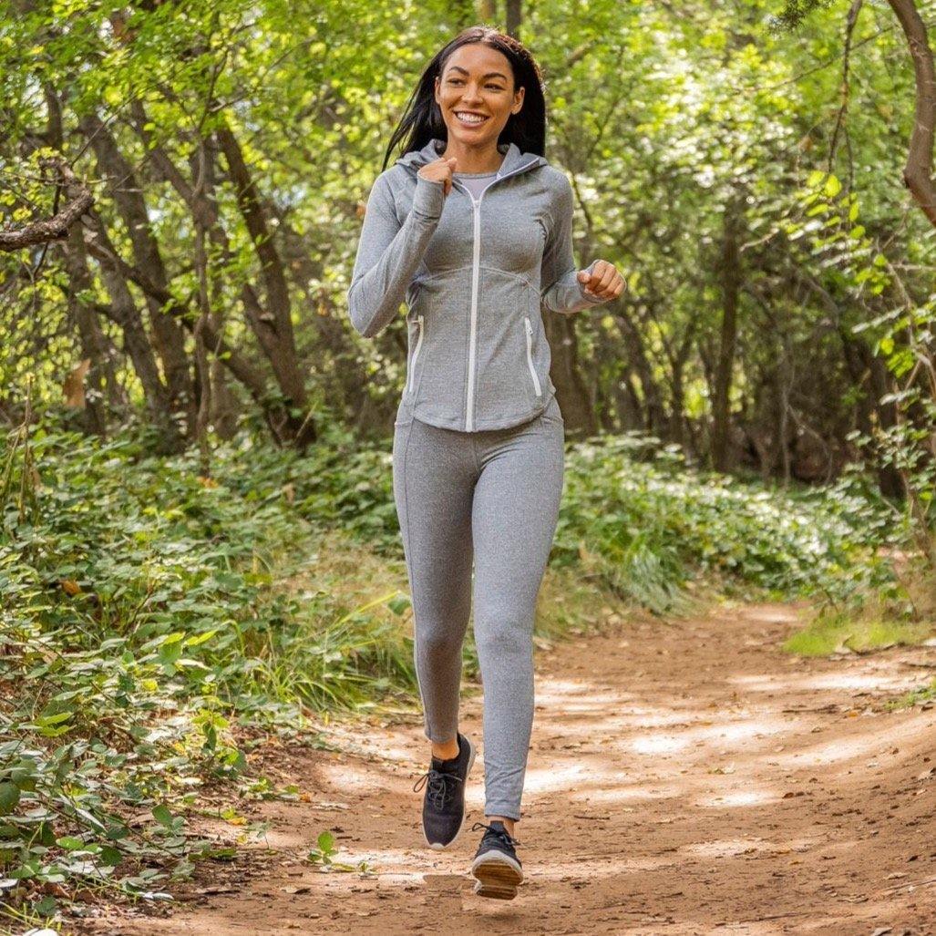 Sculpt Jacket - Heathered Gray - Senita Athletics