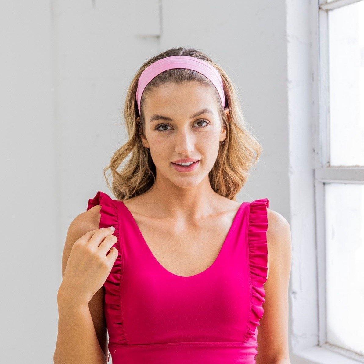 Seamless Headband - Bubblegum - Senita Athletics