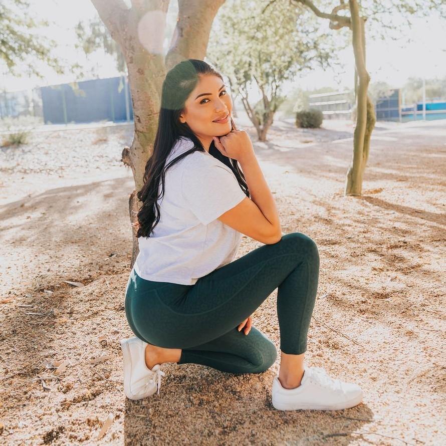 Shakti 7/8 Capris - Ponderosa Leopard - Senita Athletics