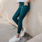 Shakti 7/8 Capris - Ponderosa Leopard - Senita Athletics