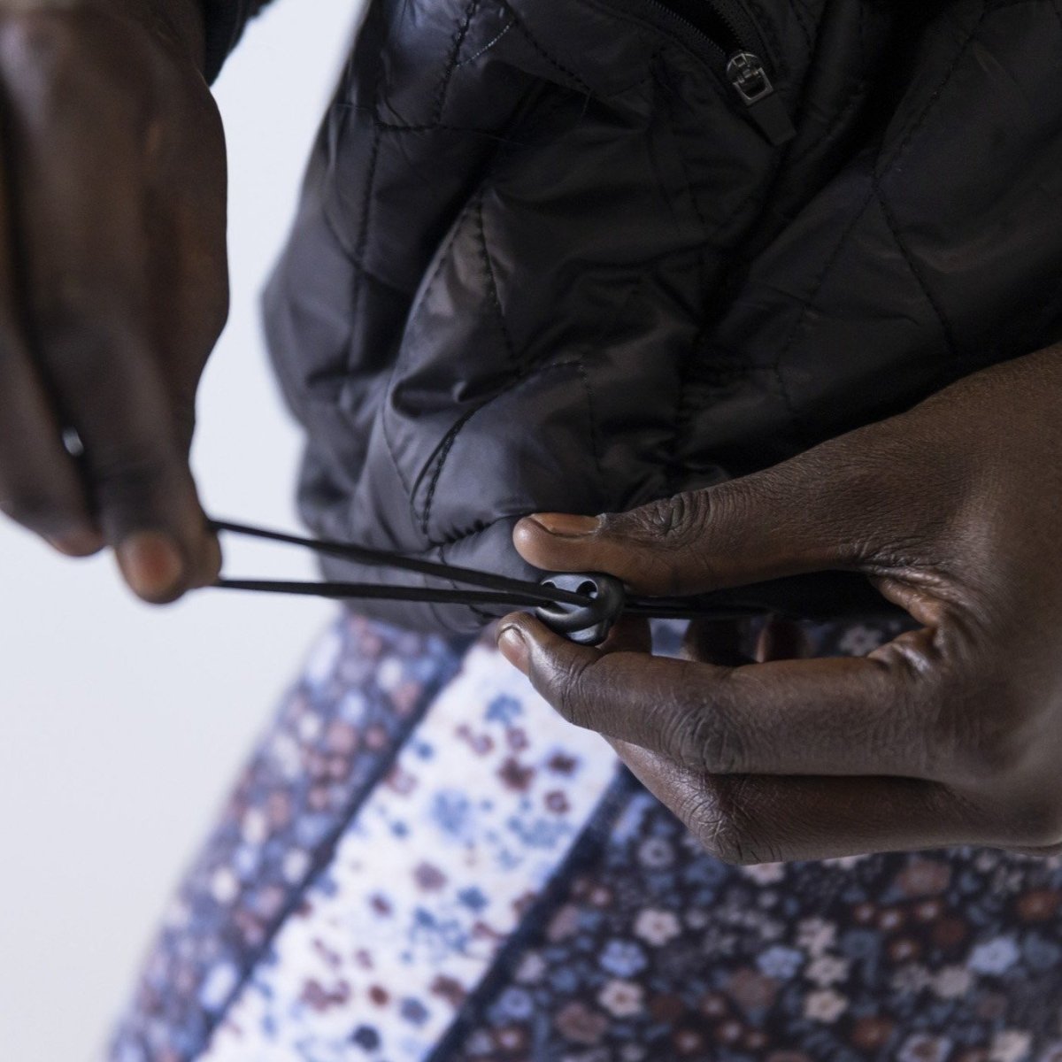 Shelby Sherpa Jacket - Black - Senita Athletics