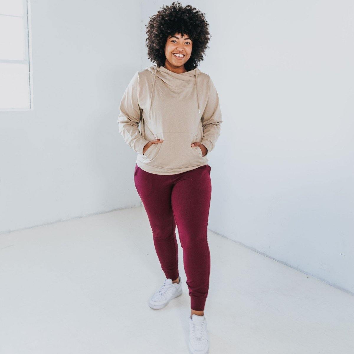 Studio Skin Joggers - Mulberry - Senita Athletics