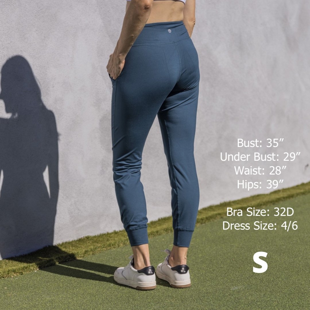 Studio Skin Joggers - Pacific - Senita Athletics