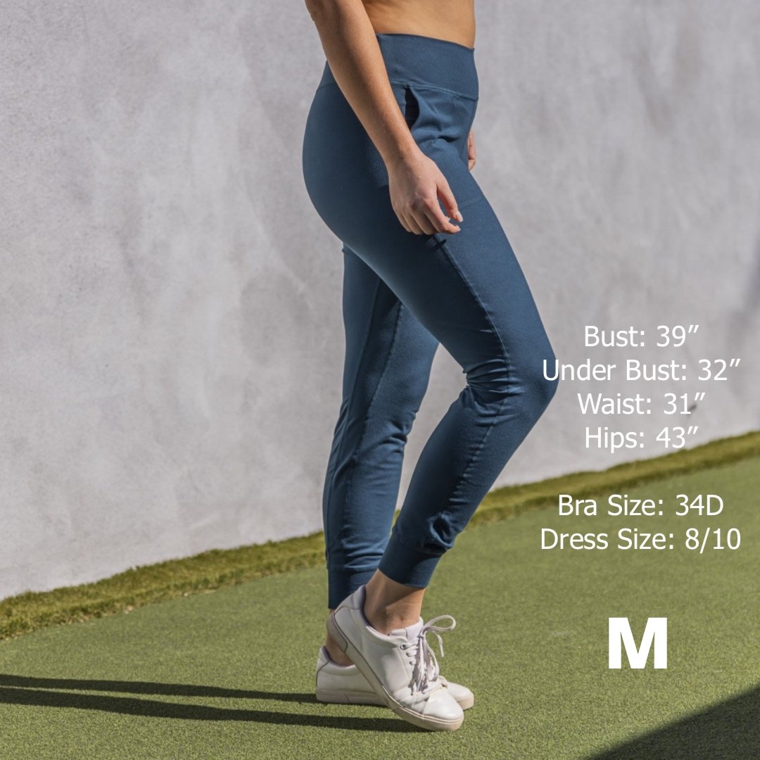 Studio Skin Joggers - Pacific - Senita Athletics