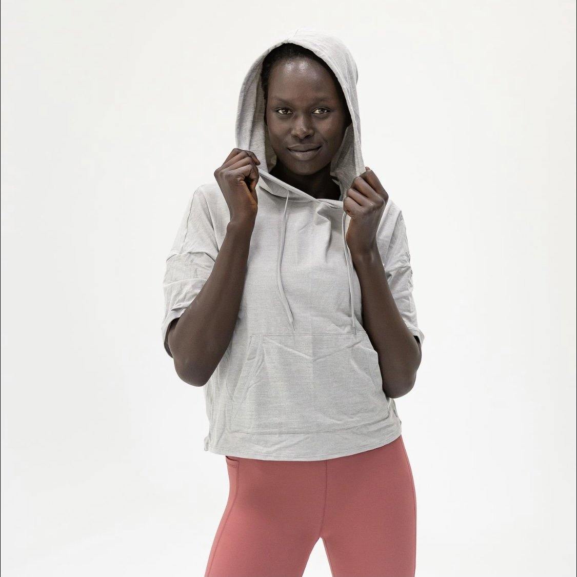 Sunset Hoodie - Heathered Gray - Senita Athletics