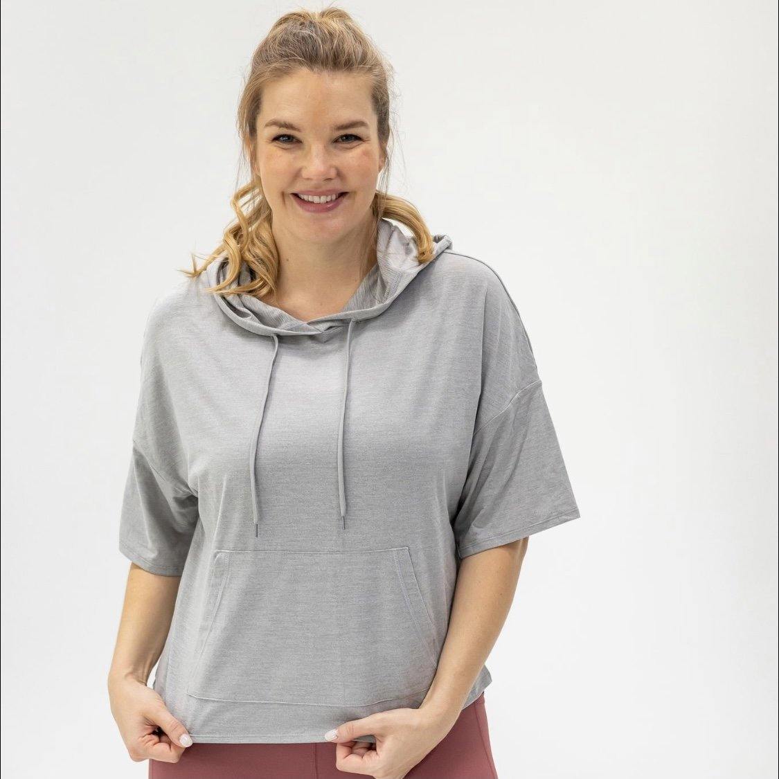 Sunset Hoodie - Heathered Gray - Senita Athletics