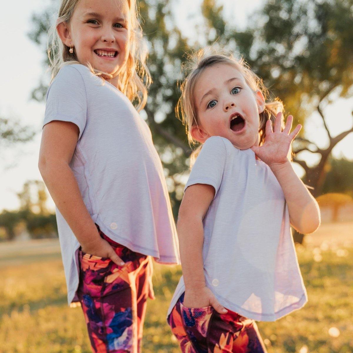 Youth It's A Breeze Tee - Lavender - Senita Athletics