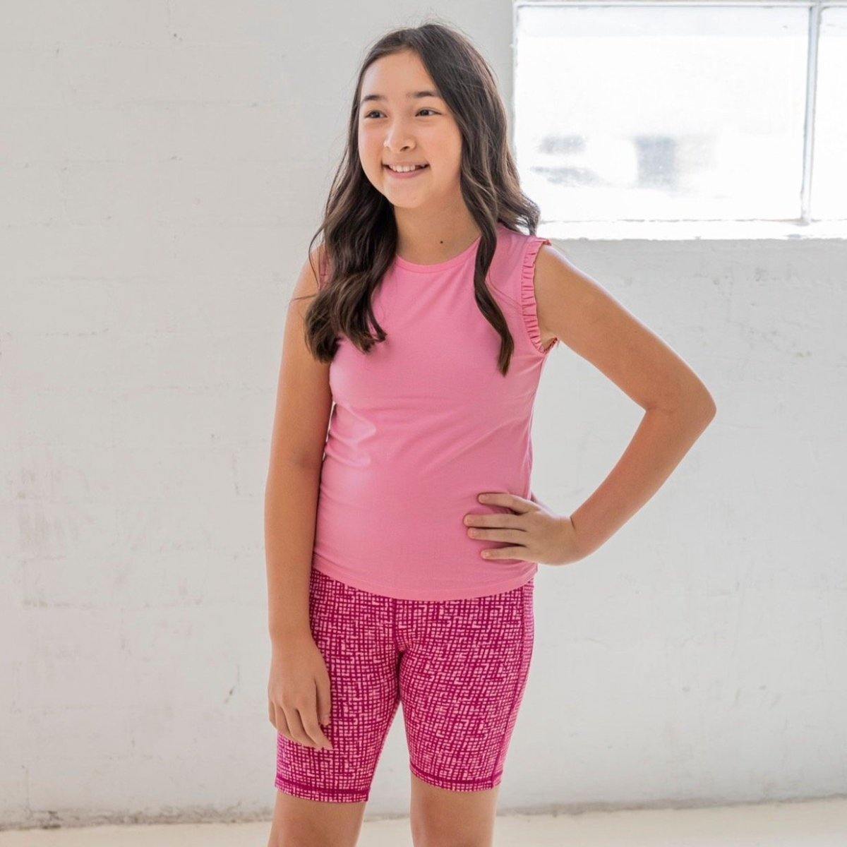 Youth Teacup Tank - Bubblegum - Senita Athletics