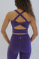 Skin Twist Back Crop - Supernova