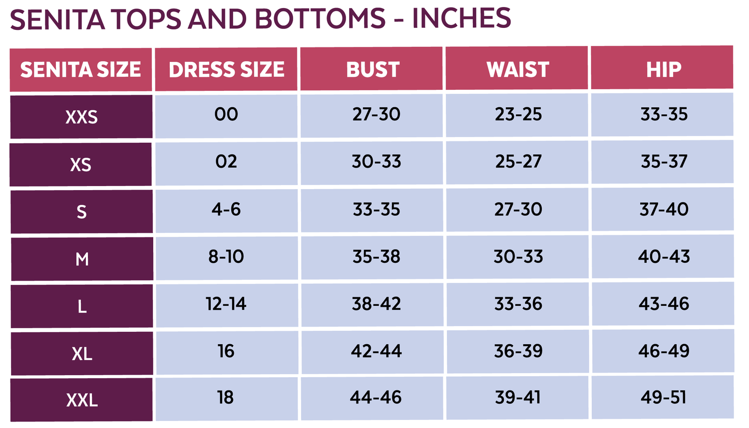 Champion bra size 2024 chart
