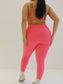 Skin Bliss Leggings - Dragonfruit - 25 in. inseam
