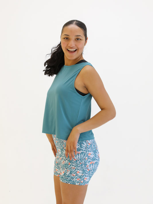 Breathetech Open Back Tank - Harbor