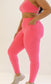Skin Bliss Leggings - Dragonfruit - 25 in. inseam