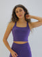 Skin Twist Back Crop - Supernova