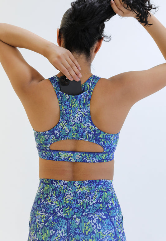 Lux Sarah Sports Bra - Flourish