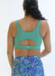 Lux Front Pocket Bra - Pistachio