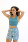 Lux Stride Sports Bra - Harbor