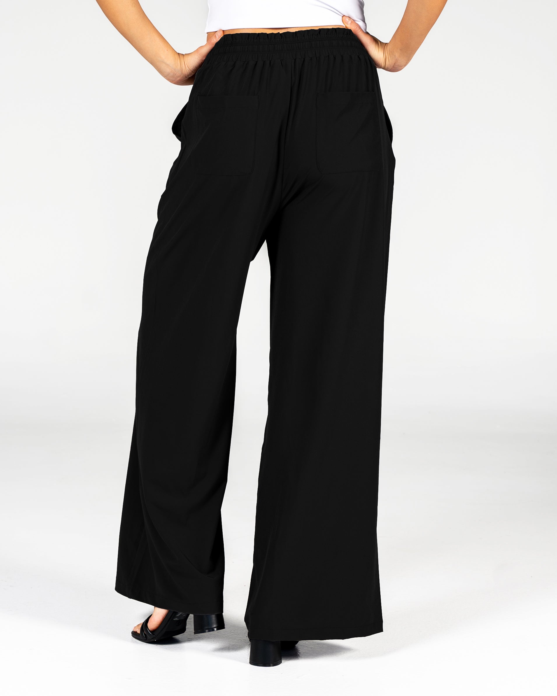 Destination Drawstring Pants (Multi-Length) - Black - M & L ONLY Destination Drawstring Pants (Multi-Length) - Black - M & L ONLY