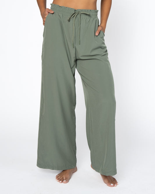 Destination Drawstring Pants (Multi-Length) - Olive - FINAL SALE