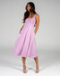Empire Midi Dress - Soft Orchid - S & M ONLY - FINAL SALE
