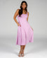 Empire Midi Dress - Soft Orchid - S & M ONLY - FINAL SALE
