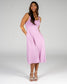 Empire Midi Dress - Soft Orchid - S & M ONLY - FINAL SALE