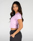 Glossy Tee - Soft Orchid