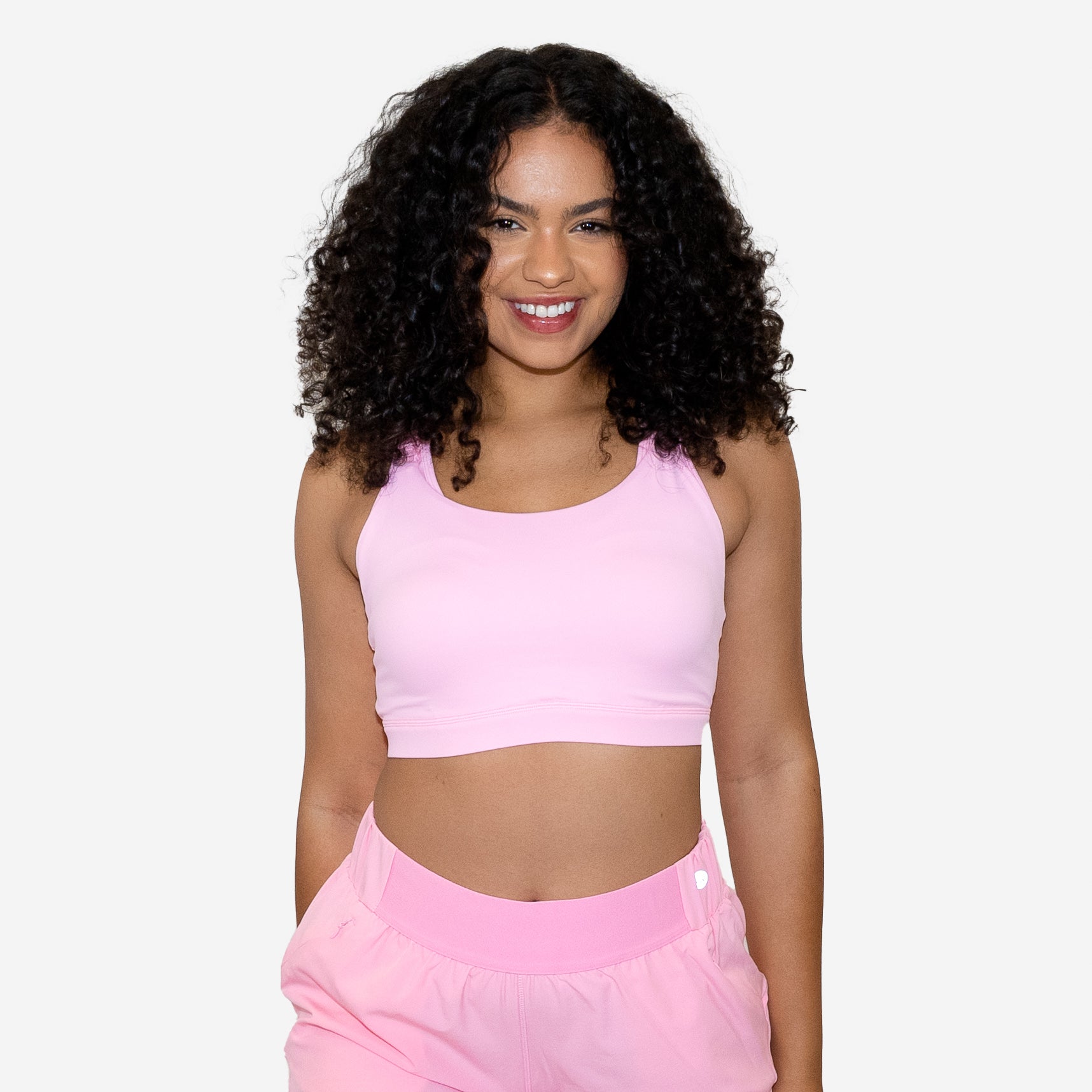 Go With The Flow Nursing Sports Bra - Malibu Pink