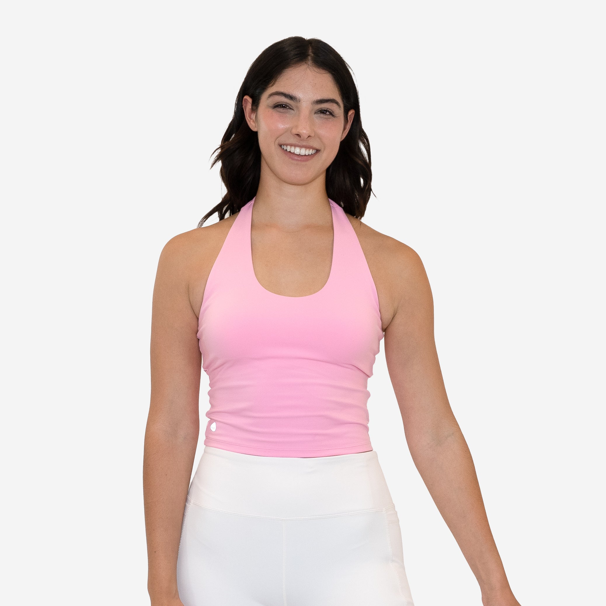 Jazz Halter Top - Malibu Pink - FINAL SALE