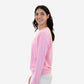 Laser Cut Pullover - Malibu Pink