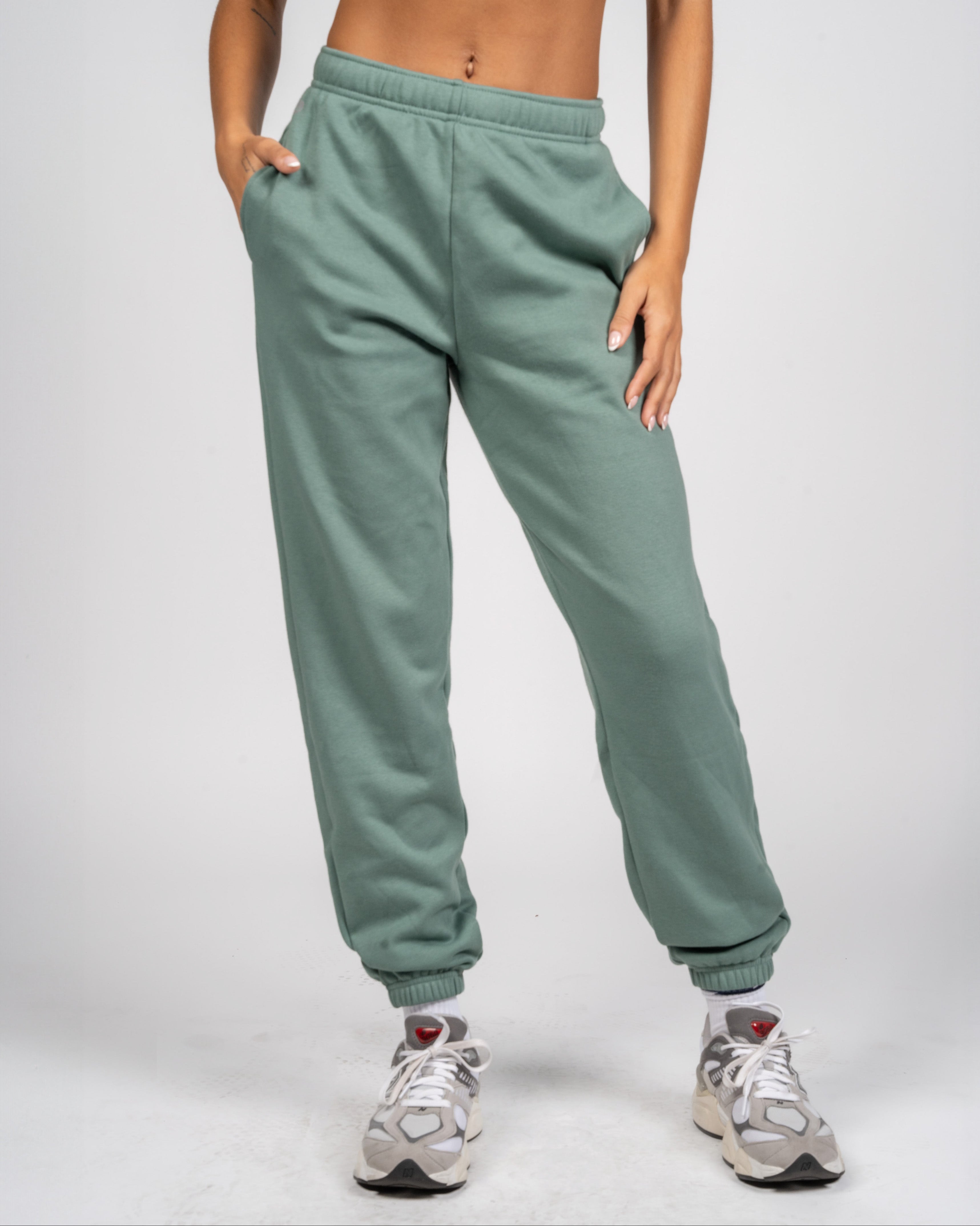 Fleece Lined Sweats - Black – Senita Athletics