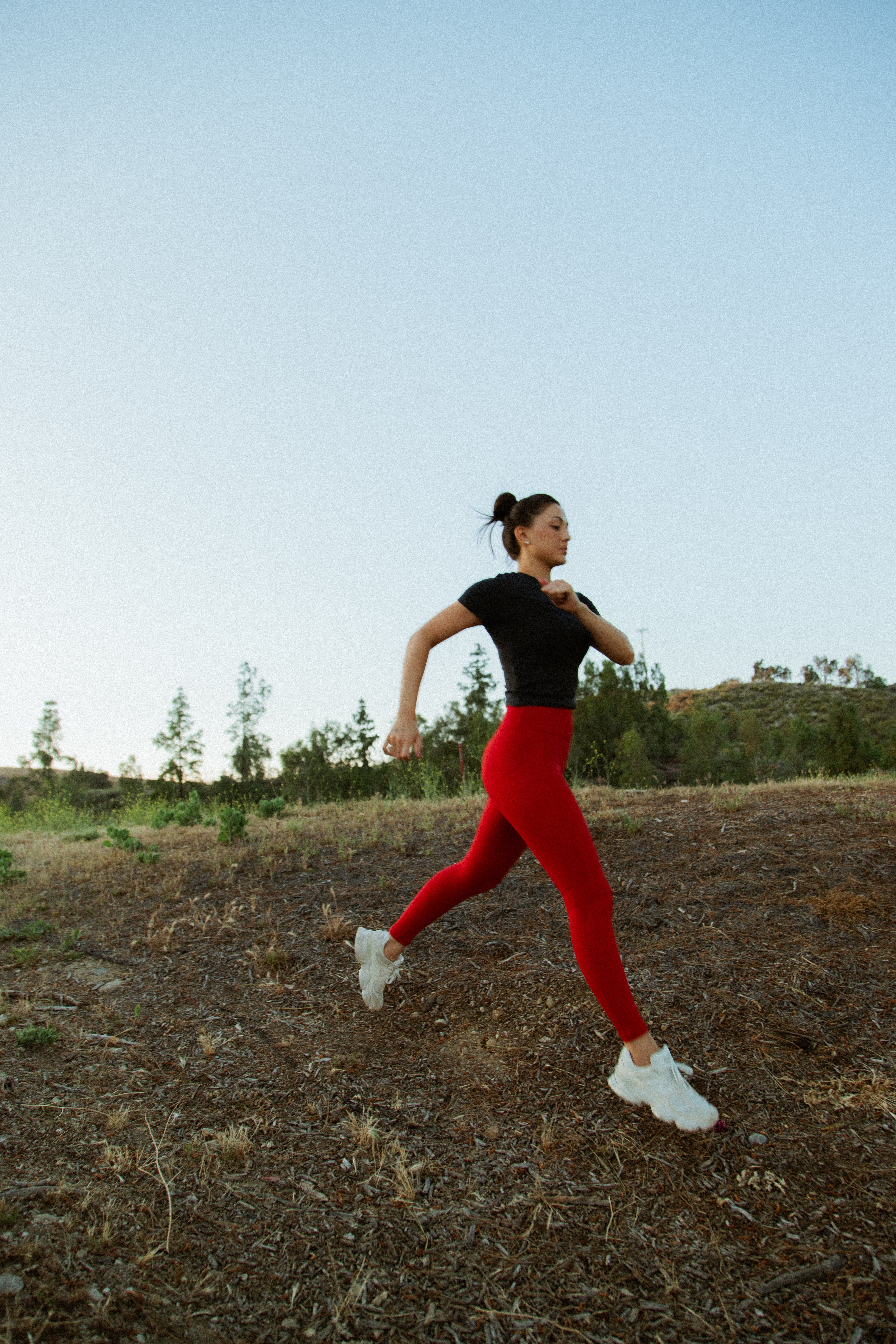 Lux Pace Leggings - Cherry | Senita Athletics