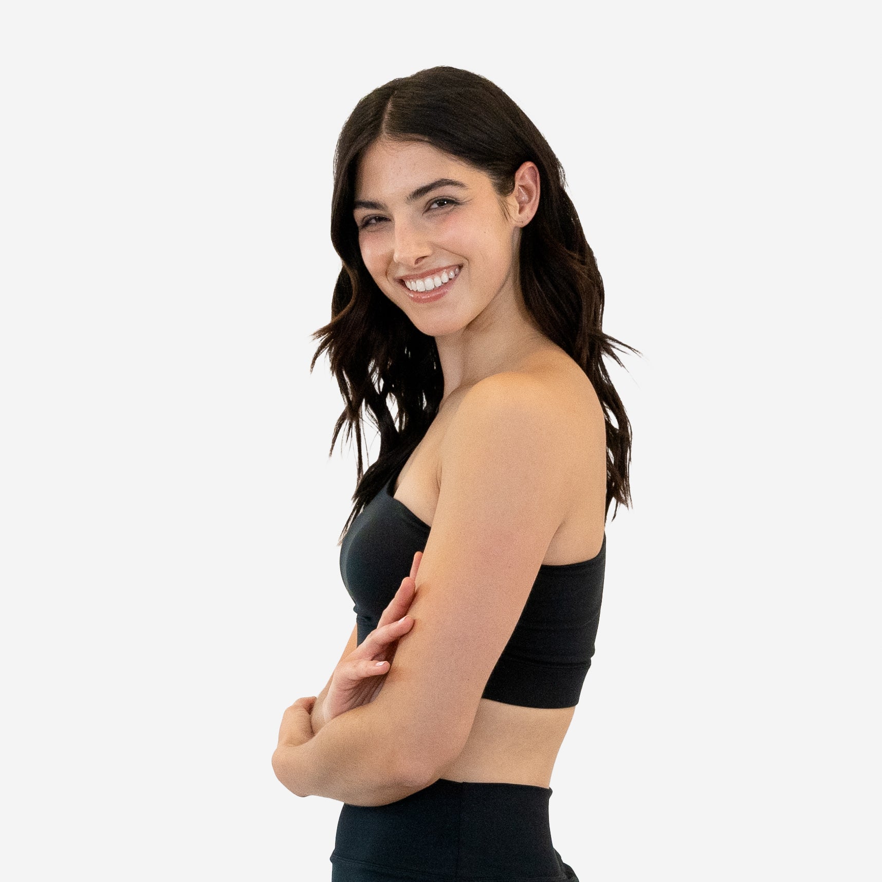 Skin One Shoulder Bra - Black - FINAL SALE