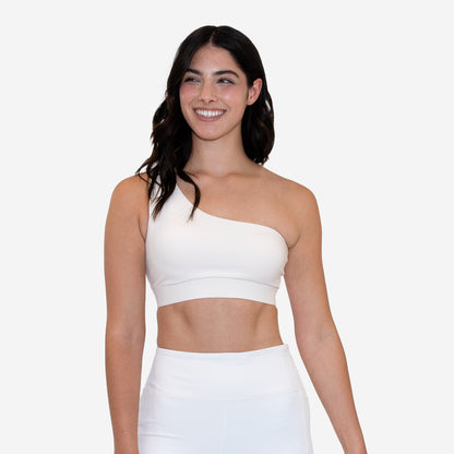 Skin One Shoulder Bra - Jet Stream - FINAL SALE
