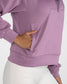Soft Scuba Quarter Zip - Hazy Lilac - FINAL SALE