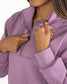 Soft Scuba Quarter Zip - Hazy Lilac - FINAL SALE